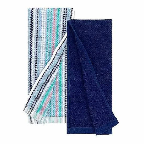 Online Food Network Awning Stripe Kitchen Towel 2-Pk. Kitchen Linens