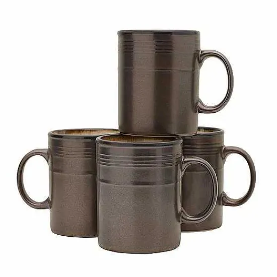 Food Network Braise 4-Pc. Mug Set Drinkware & Glassware