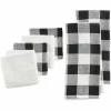 Clearance Food Network Buffalo Check Kitchen Towel & Dishcloth 6-Pk. Kitchen Linens
