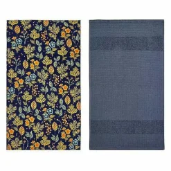 New Food Network Fall Floral Print Kitchen Towel 2-Pk. Kitchen Linens
