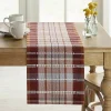 Clearance Food Network Fall Plaid Table Runner 72 Table Linens