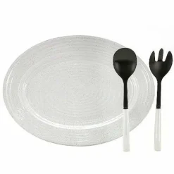 Online Food Network Farmstead Serving Platter & Utensil Set Dinnerware & Serveware