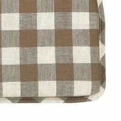 Sale Food Network Liza Check Gingham Chair Pad Table Linens