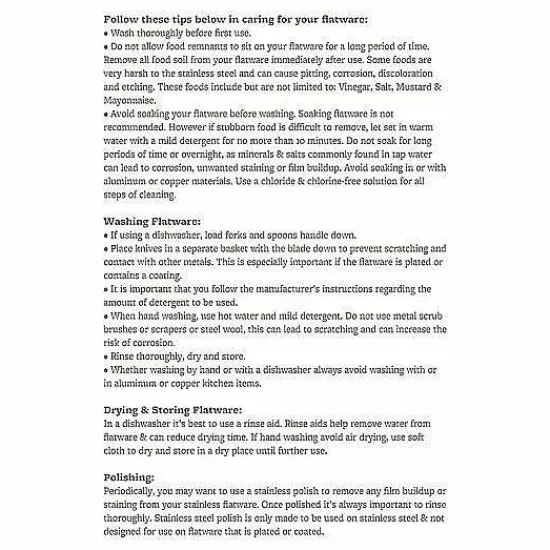 Best Food Network 4-Pc. Flat Iron Dinner Fork Set Flatware