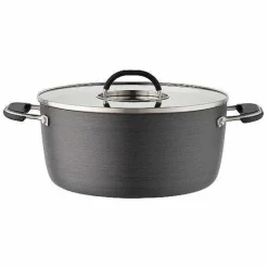 Hot Food Network 10-Pc. Hard-Anodized Nonstick Cookware Set Cookware & Bakeware