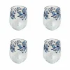 Discount Food Network 4-Pc. Mediterranean Acrylic Stemless Wine Glass Set Drinkware & Glassware