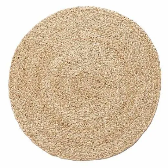 Sale Food Network 4-Pc. Round Jute Placemat Set Table Linens