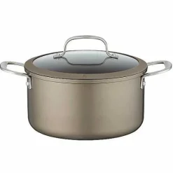 New Food Network 10-Pc. Textured Titanium Nonstick Cookware Set Cookware & Bakeware