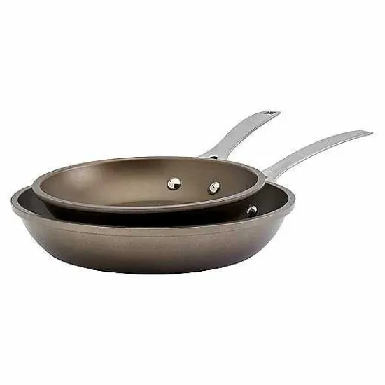 Clearance Food Network 2-Pc. Textured Nonstick Frypan Set Cookware & Bakeware