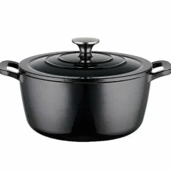 New Food Network 5-Qt. Enameled Cast-Iron Dutch Oven Cookware & Bakeware