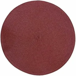 Online Food Network Solid Round Placemat Table Linens