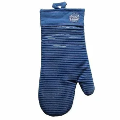 Hot Food Network Stripe Silicone Oven Mitt Kitchen Linens