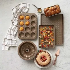 New Food Network Textured Performance Series Nonstick Loaf Pan Cookware & Bakeware