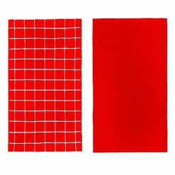 Sale Food Network Windowpane Grid Kitchen Towel 2-Pk. Kitchen Linens