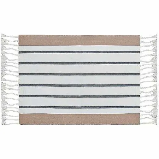 New Food Network Woven Stripe Placemat Table Linens